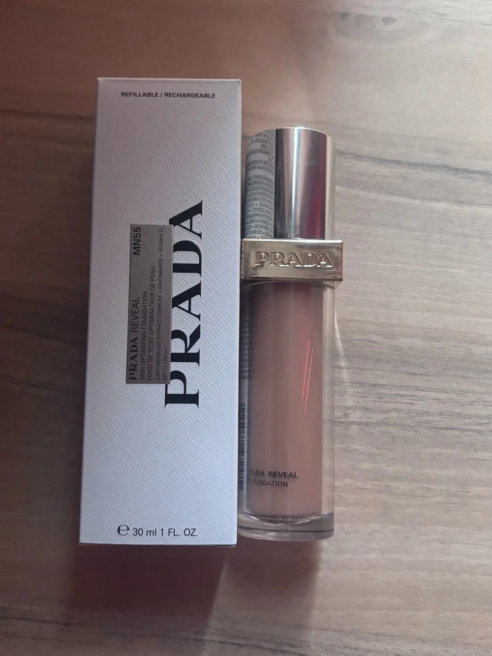 Prada reveal skin